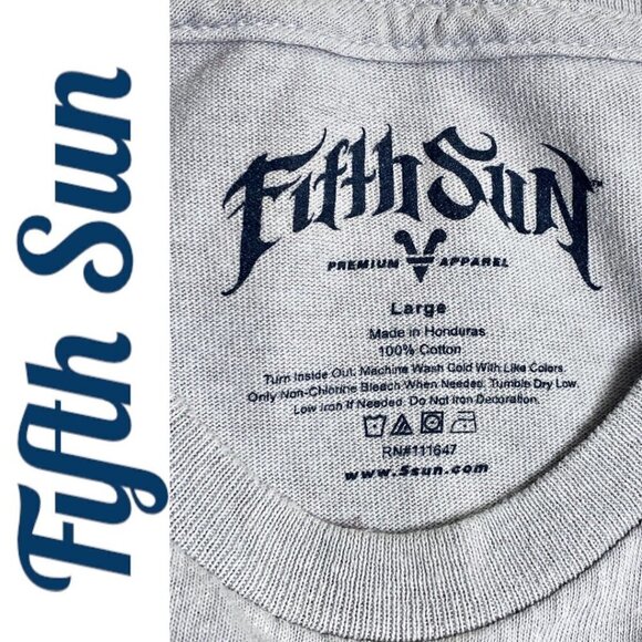 Fifth Sun Men’s 100% Cotton Graphic T-Shirt “I Suggest We Drink” Size Large - Picture 4 of 6